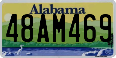 AL license plate 48AM469