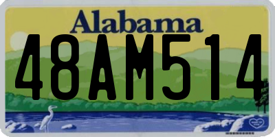 AL license plate 48AM514