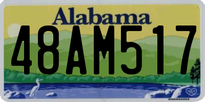 AL license plate 48AM517