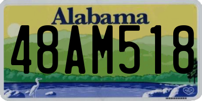 AL license plate 48AM518