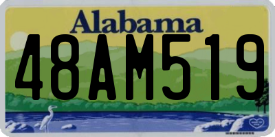 AL license plate 48AM519