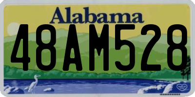 AL license plate 48AM528