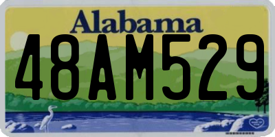 AL license plate 48AM529