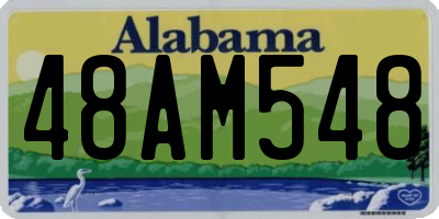 AL license plate 48AM548