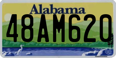 AL license plate 48AM620