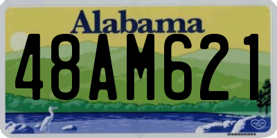 AL license plate 48AM621