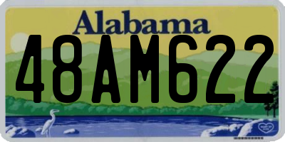 AL license plate 48AM622