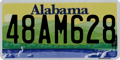 AL license plate 48AM628