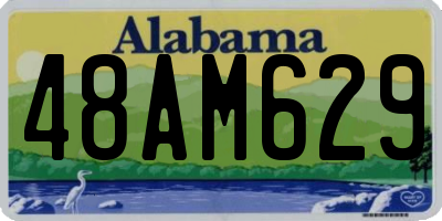 AL license plate 48AM629