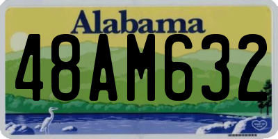 AL license plate 48AM632