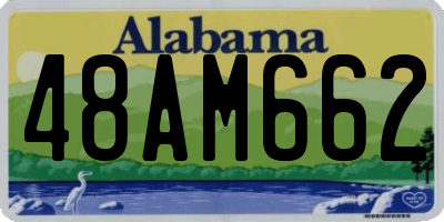 AL license plate 48AM662