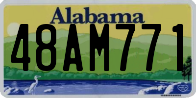 AL license plate 48AM771