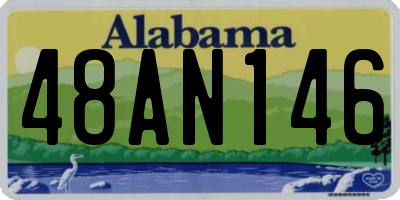 AL license plate 48AN146
