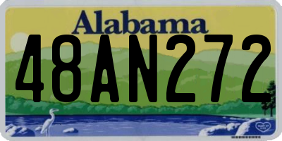 AL license plate 48AN272