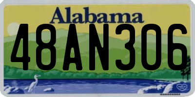 AL license plate 48AN306