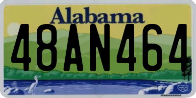 AL license plate 48AN464