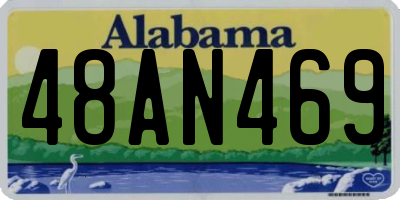 AL license plate 48AN469