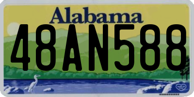 AL license plate 48AN588