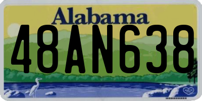 AL license plate 48AN638