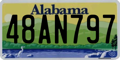 AL license plate 48AN797