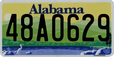 AL license plate 48AO629