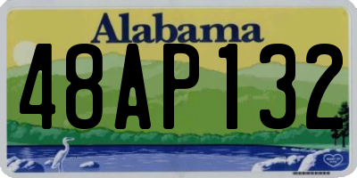 AL license plate 48AP132