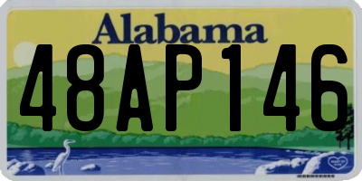 AL license plate 48AP146
