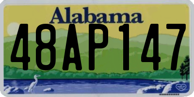 AL license plate 48AP147