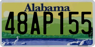 AL license plate 48AP155