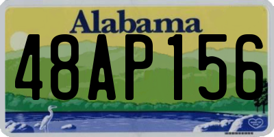 AL license plate 48AP156