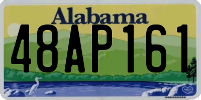 AL license plate 48AP161