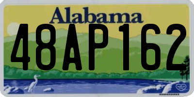 AL license plate 48AP162