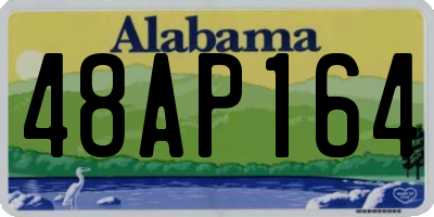 AL license plate 48AP164
