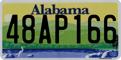 AL license plate 48AP166