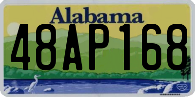 AL license plate 48AP168