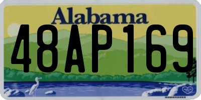 AL license plate 48AP169