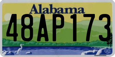 AL license plate 48AP173