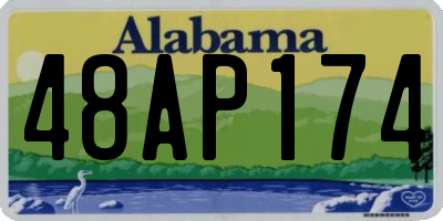 AL license plate 48AP174