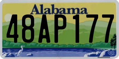 AL license plate 48AP177