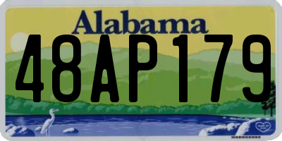 AL license plate 48AP179