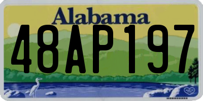 AL license plate 48AP197