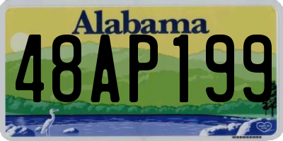 AL license plate 48AP199