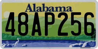 AL license plate 48AP256