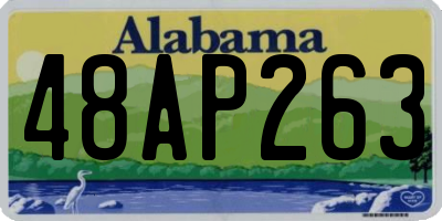AL license plate 48AP263