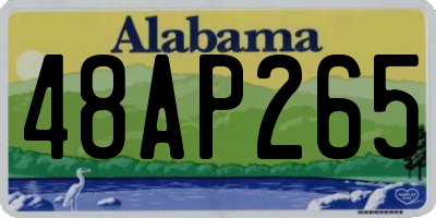 AL license plate 48AP265