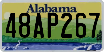 AL license plate 48AP267
