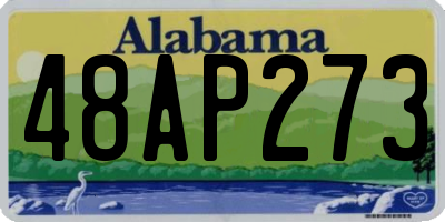 AL license plate 48AP273