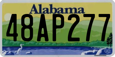 AL license plate 48AP277