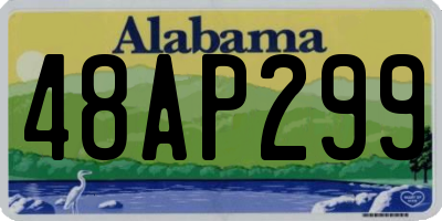 AL license plate 48AP299
