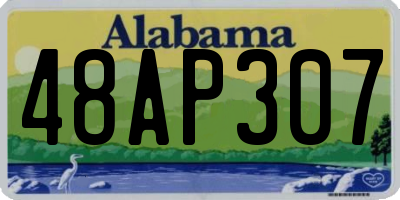 AL license plate 48AP307